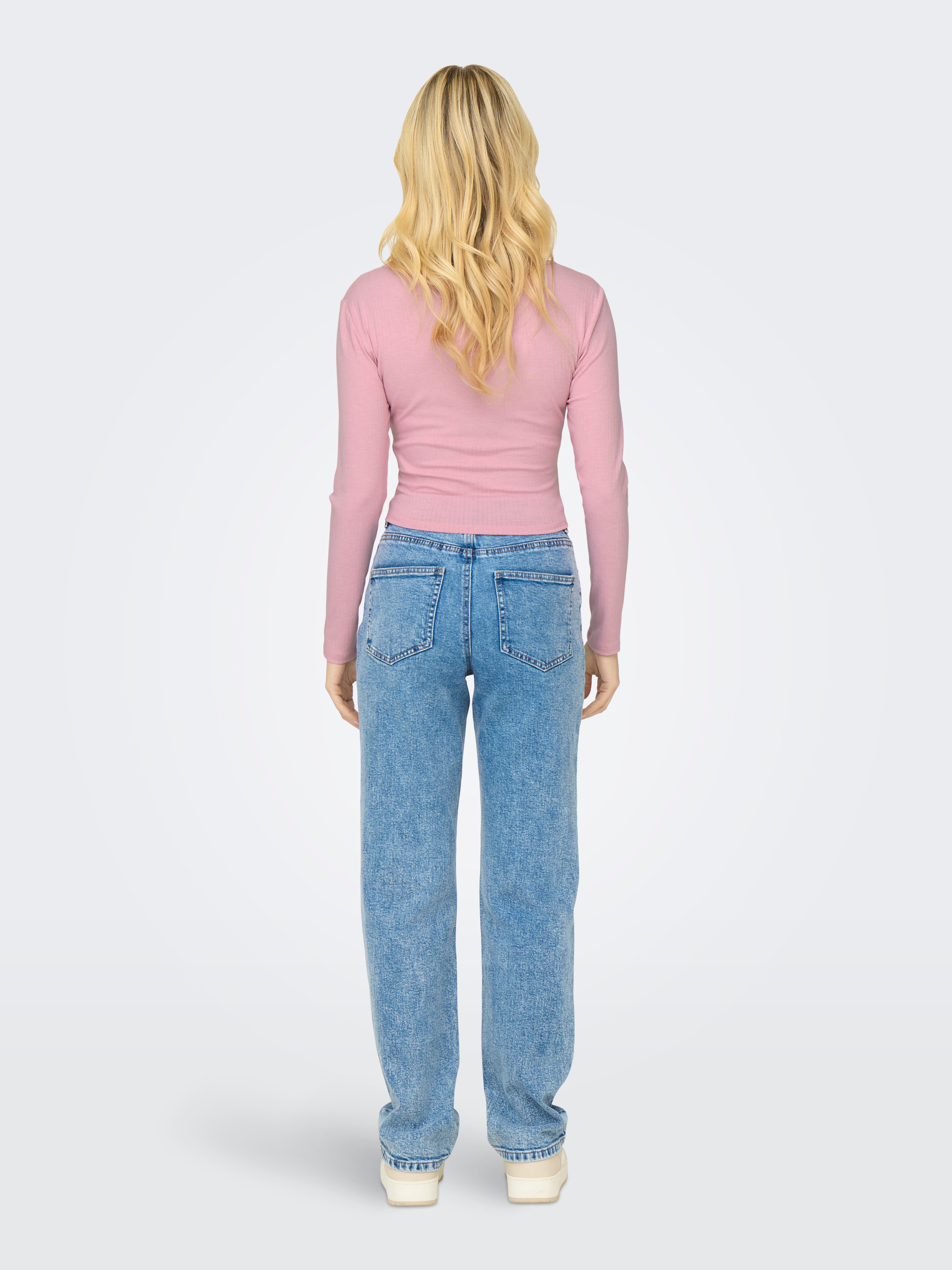 ONLFREYA Top Bleached Mauve