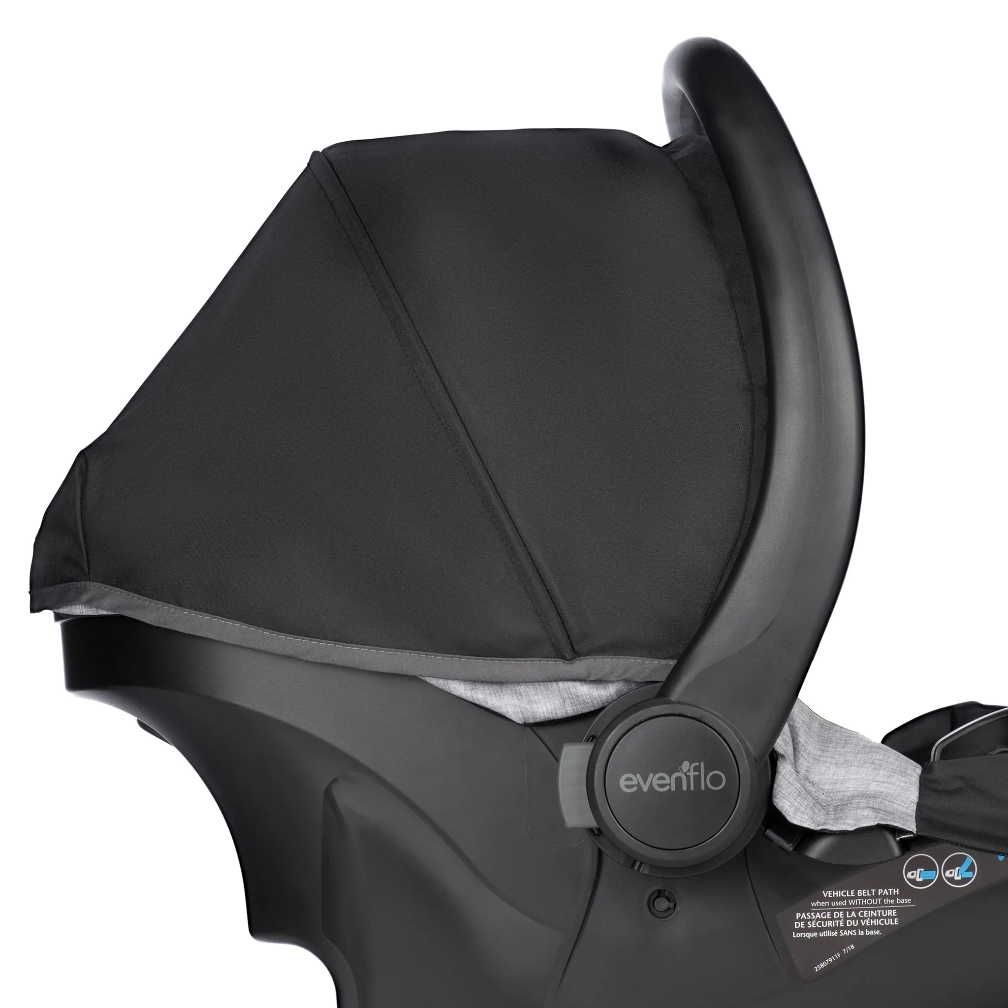 Evenflo Siège d'Auto pour nouveau-né Essential LiteMax - Graphite Gris