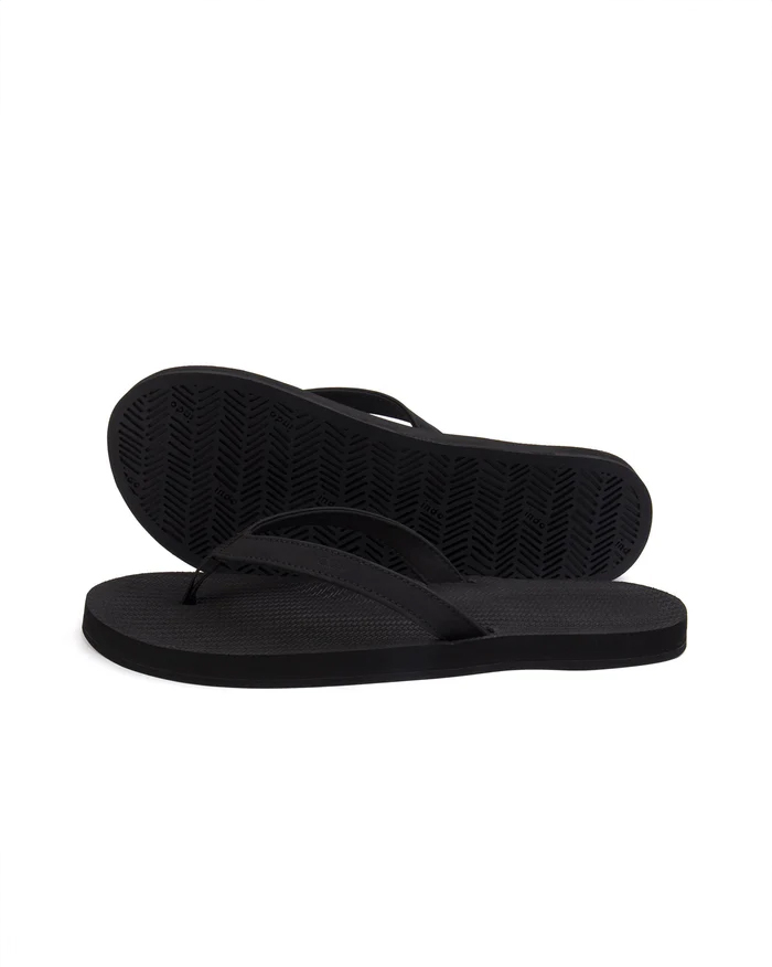 Indosole Flip Flops Essential Black