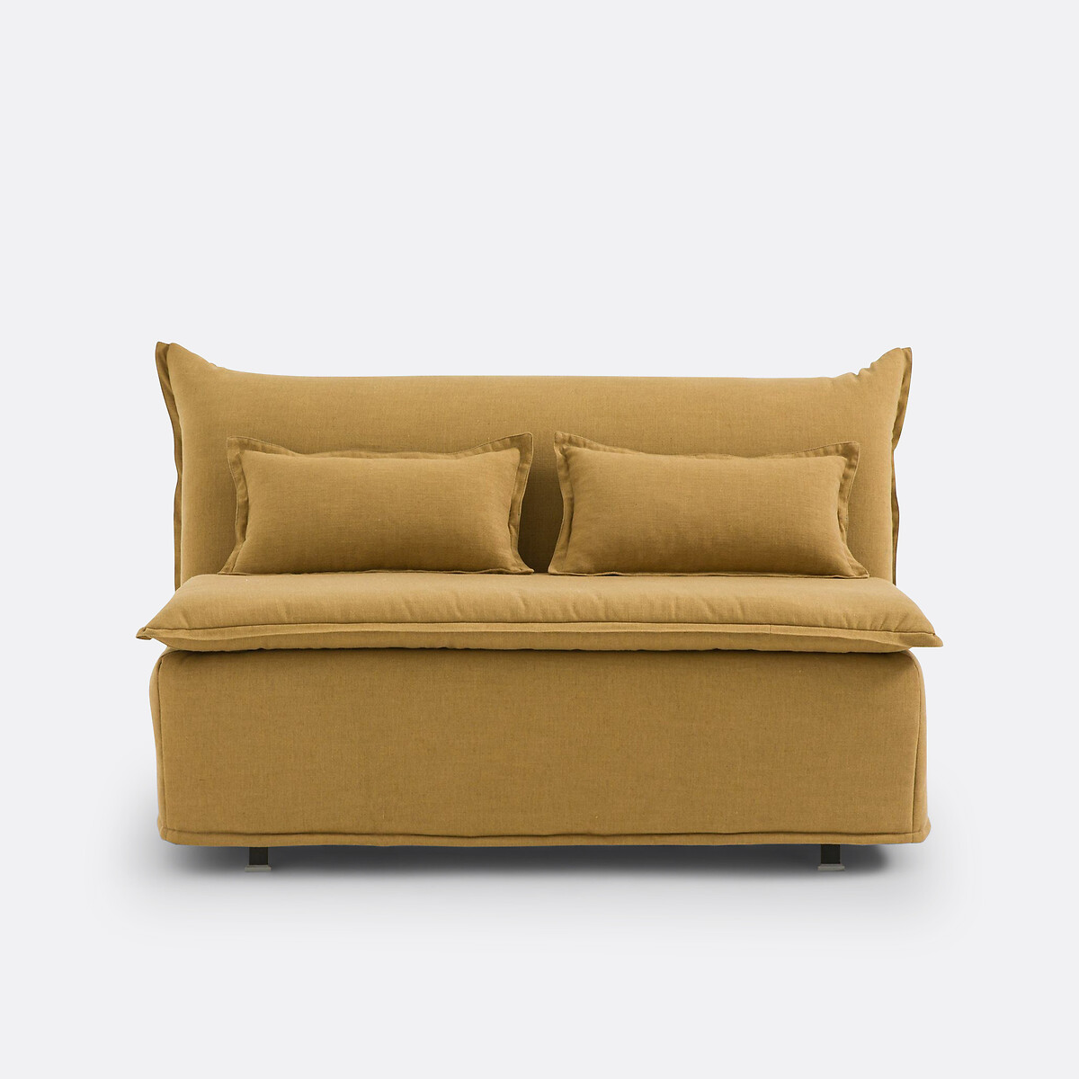 LA REDOUTE INTERIEURS<br>Sofá BZ em mistura de poliéster, espuma 10 cm, Olona