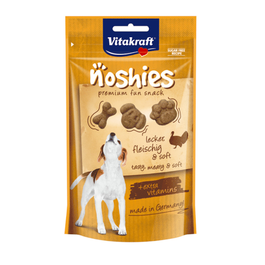 Petiscos de carne Vitakraft Noshies para cães