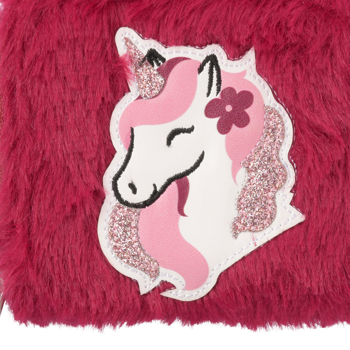 Topolino Mädchen Geldbörse mit Einhorn-Motiv dunkelpink