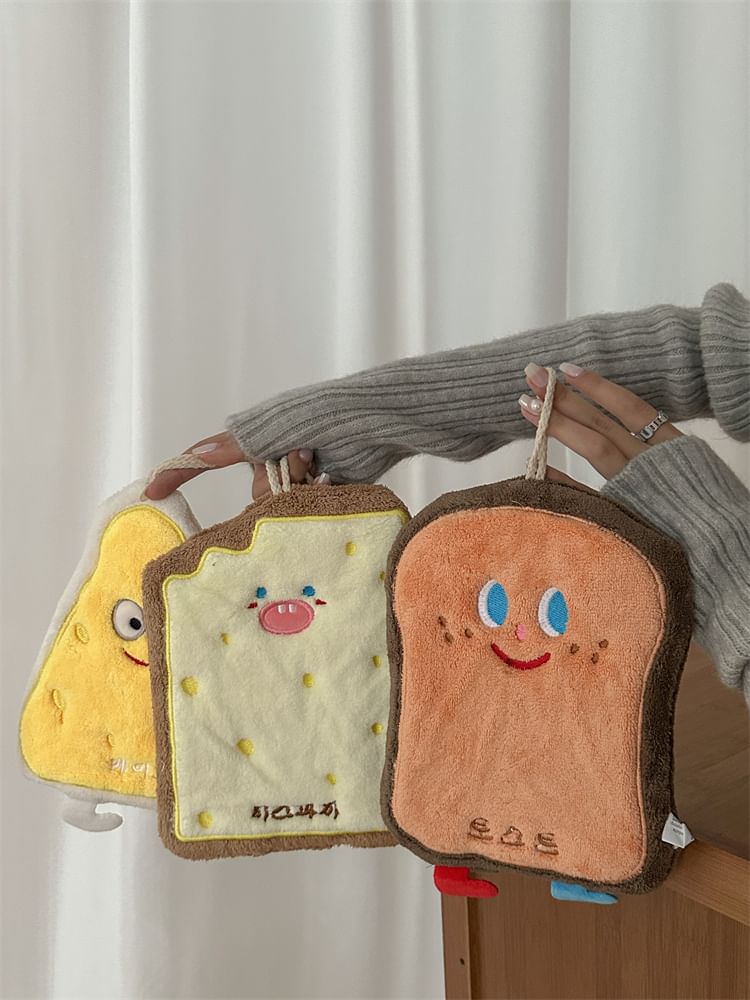 Minbrogy - Toast Coral Fleece Handdoek (Diverse Ontwerpen)