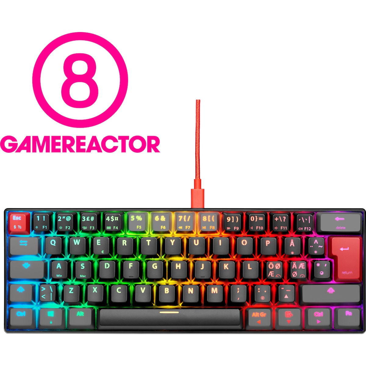 NOS C-450 Mini PRO RGB gamingtastatur (Late Night)