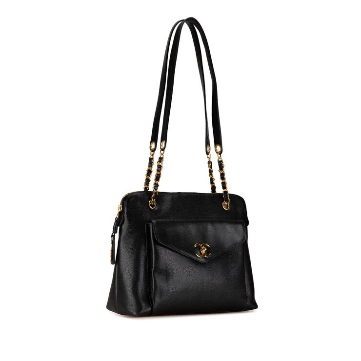 Chanel Vintage Chanel Tote Black