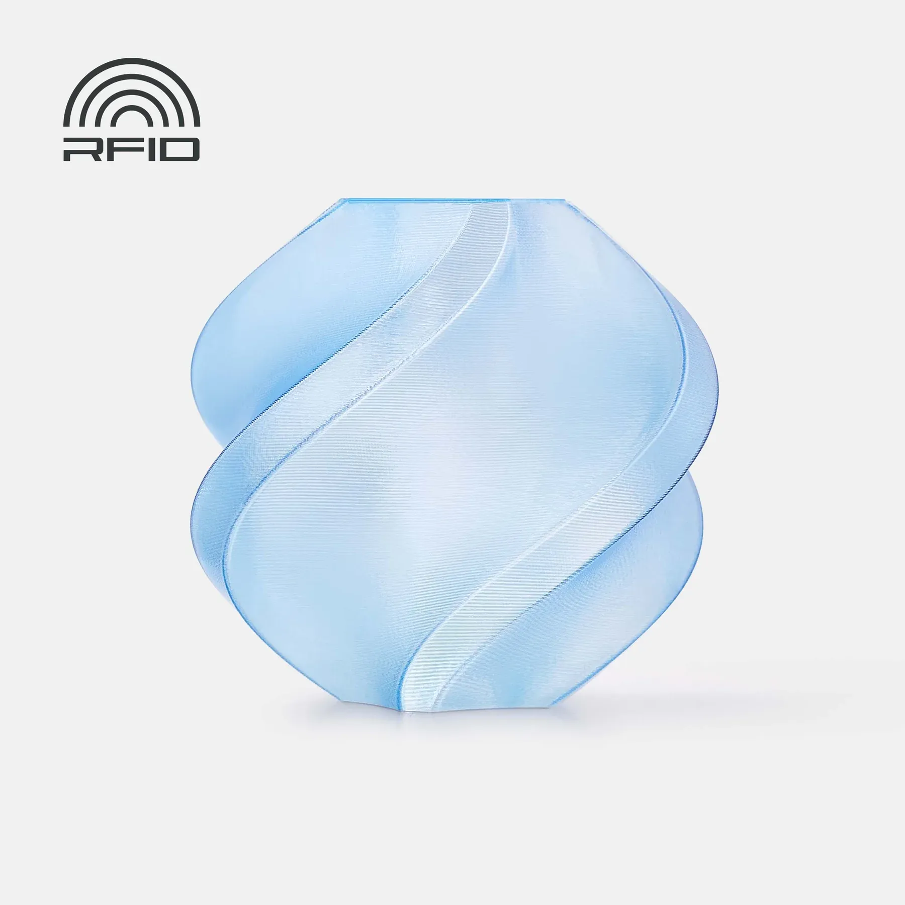 Bambu Lab  PETG Translucent Light Blue, Spule (1.000 g)    Lichtdurchlässiges PETG in Hellblau