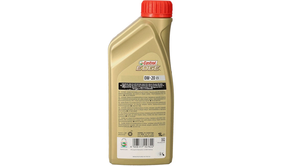 Castrol EDGE 0W/20 C5, 1L