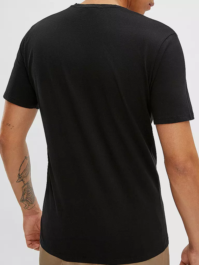 DRYKORN T-Shirt Basic schwarz