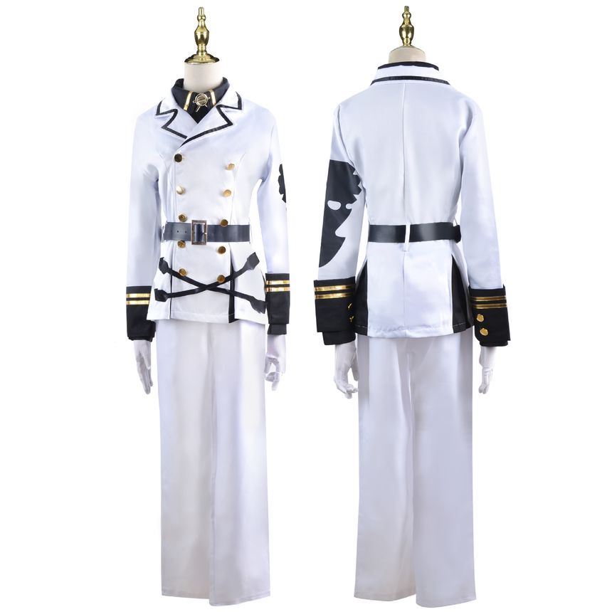 Custaplayu - Seraph of the End Mikaela Hyakuya Cosplay Kostuumset