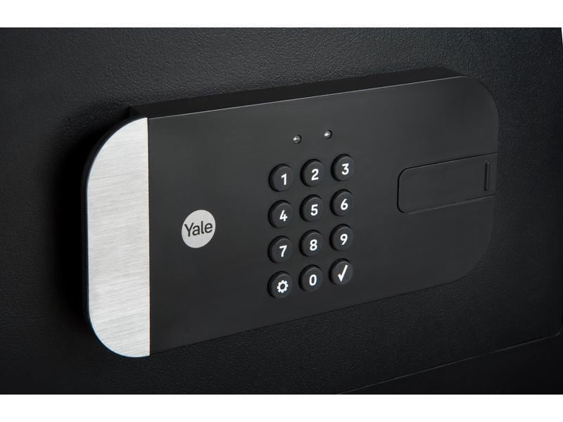 Yale Tresor 20.5 l Smart Safe mit Zahlenschloss zum Schutz von Wertsachen und Unterlagen