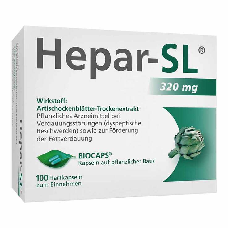 Hepar-SL® 320 mg Hartkapseln, 100 St