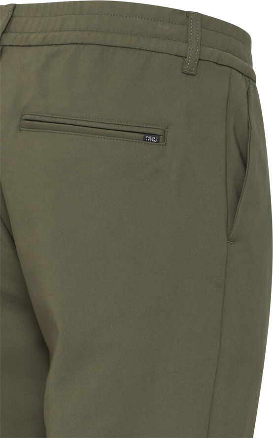 Casual Friday CFMARC performance pants with pleat Deep depths
