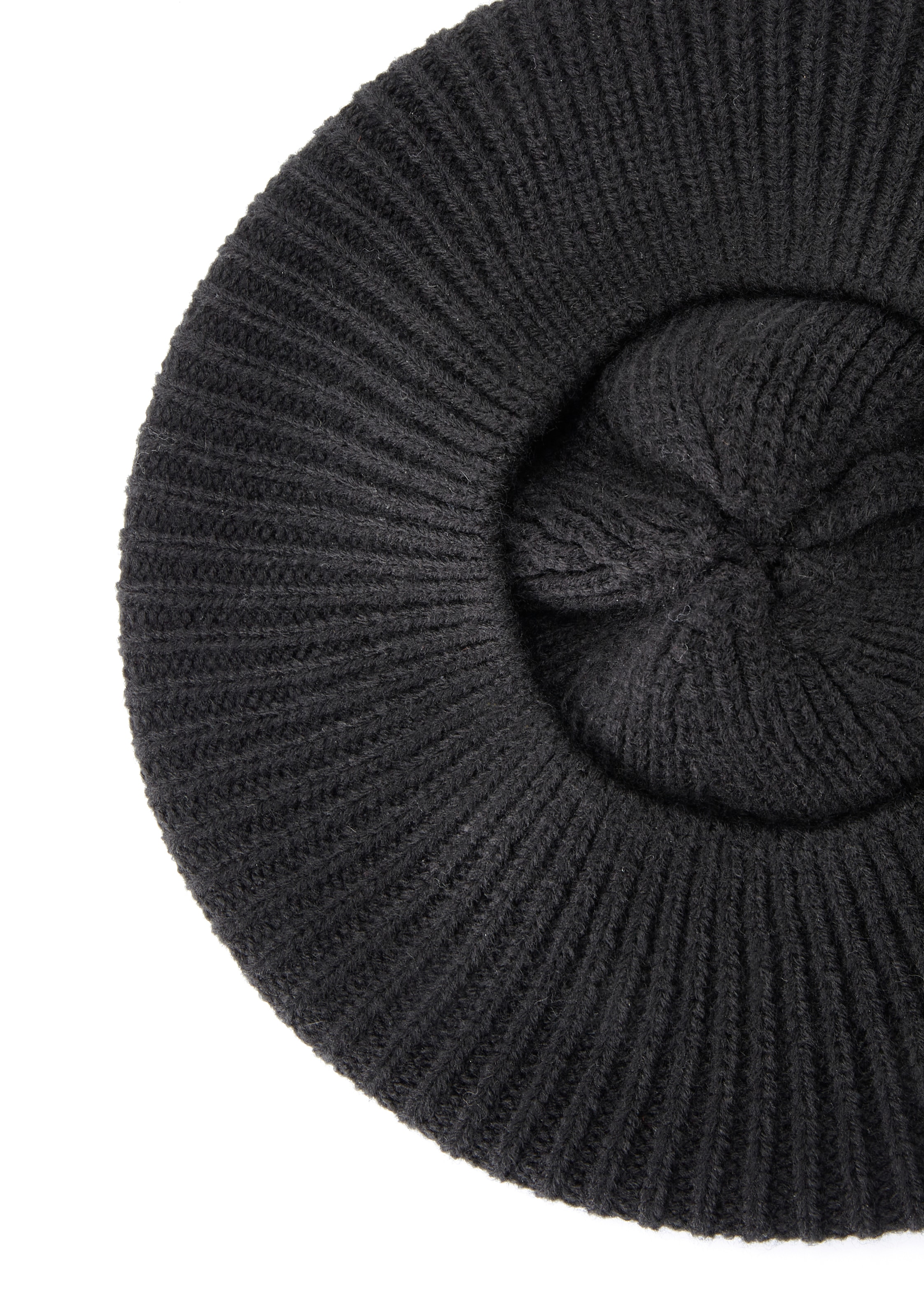LASCANA Strickmütze , Baskenmütze, Herbstmütze, weiche Wintermütze aus Grobstrick
