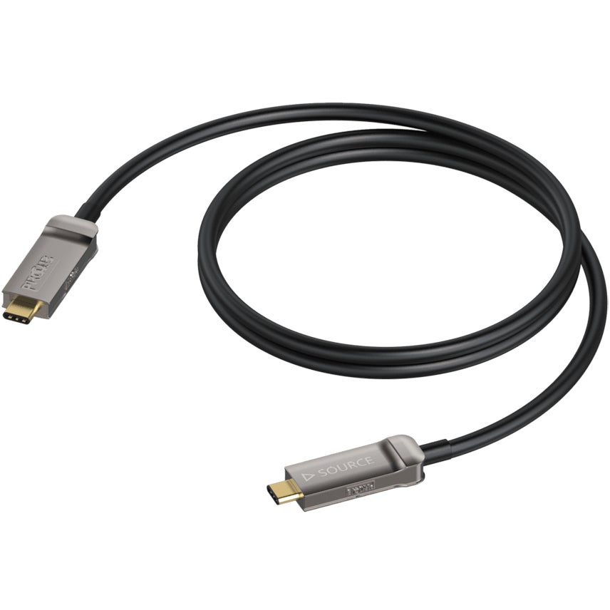 Procab CLD635A/15 USB-C videokabel 30 meter