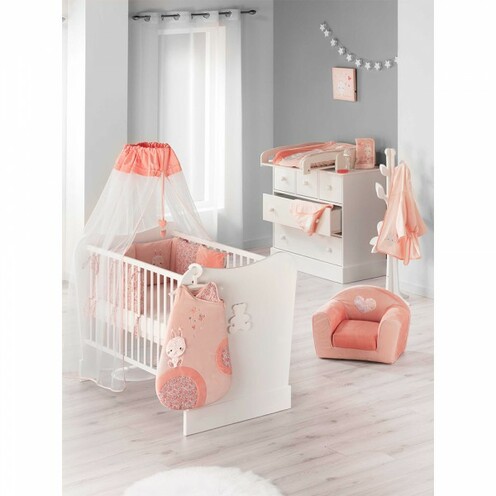 Plaid microdoux 100x140cm Lapinou - DOMIVA