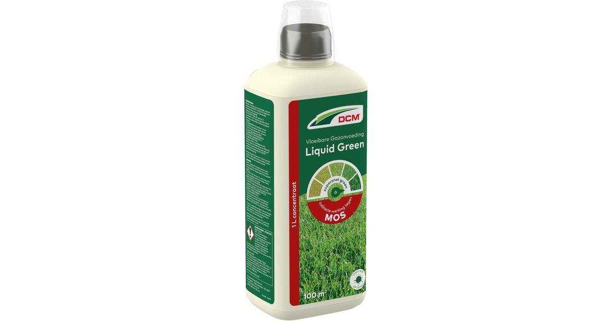 DCMVloeibare Gazonvoeding Liquid Green 1 L meststof  (Tot 100 m²)