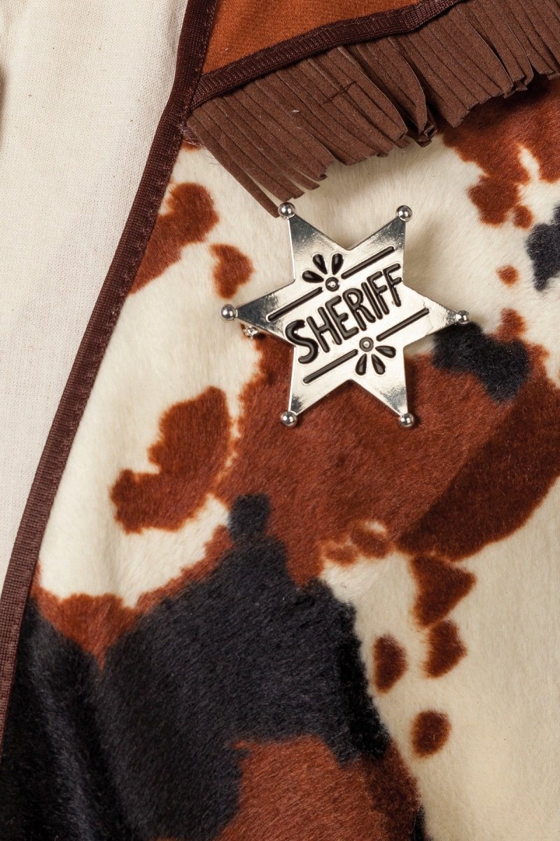 Sherrif Badge Zilver