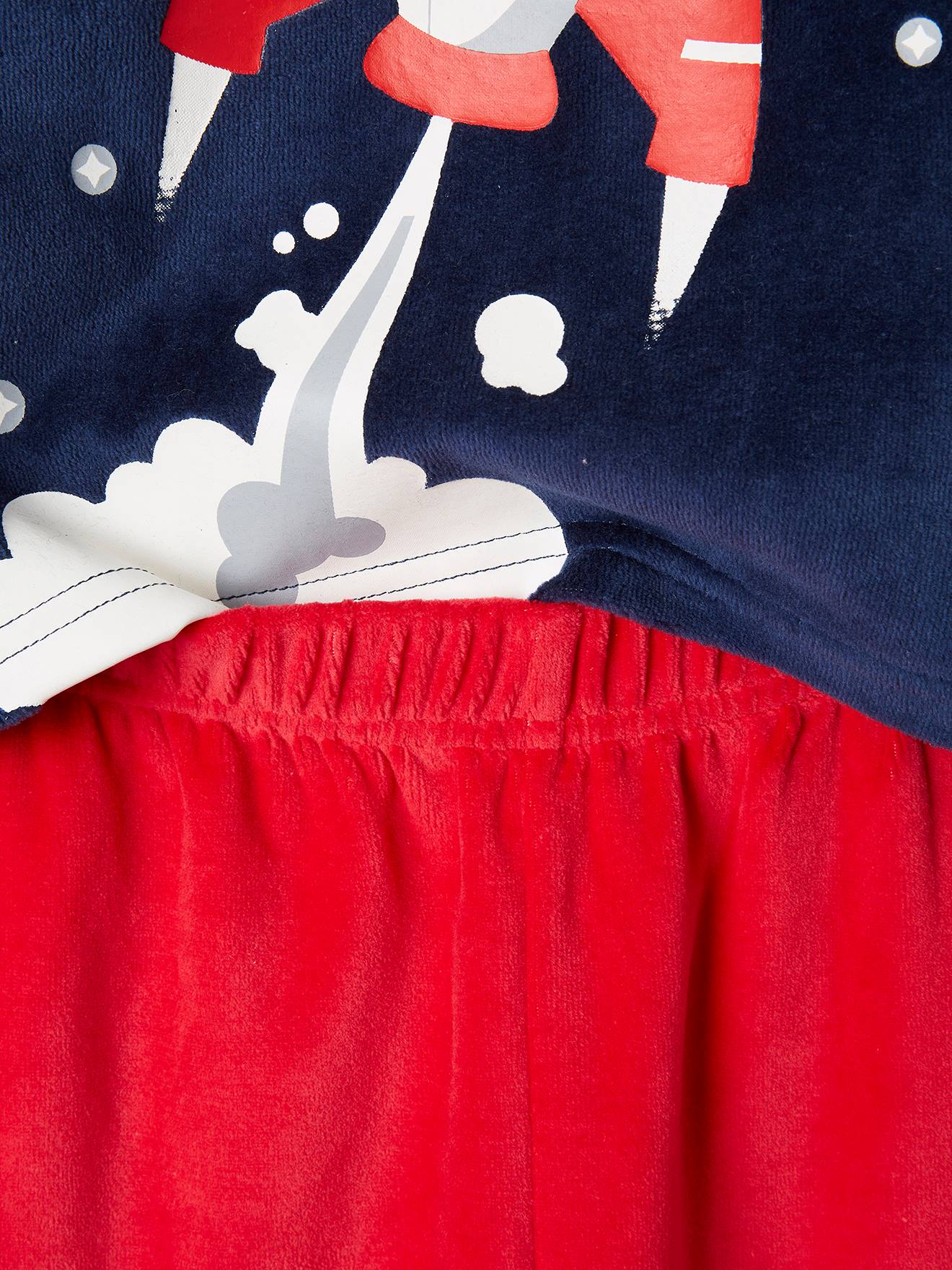Lote com 2 pijamas de veludo 