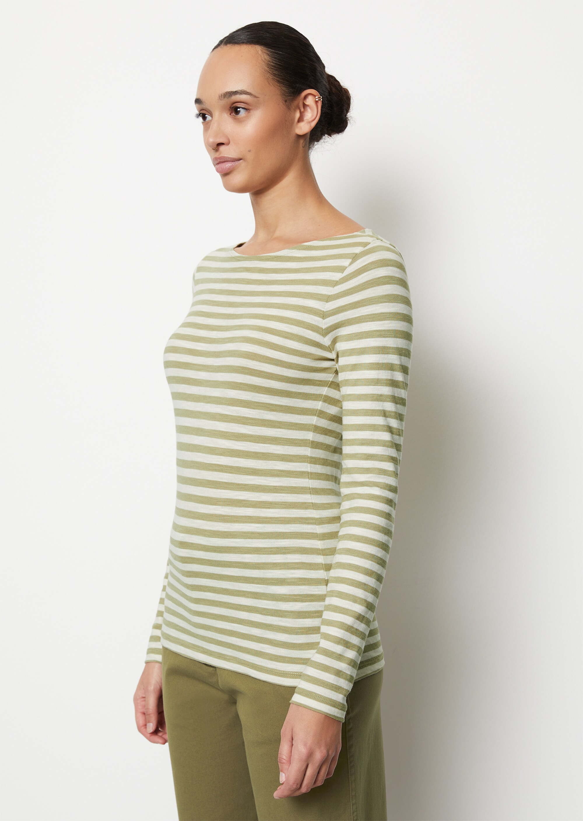 Longsleeve aus Organic-Cotton-Slub-Jersey