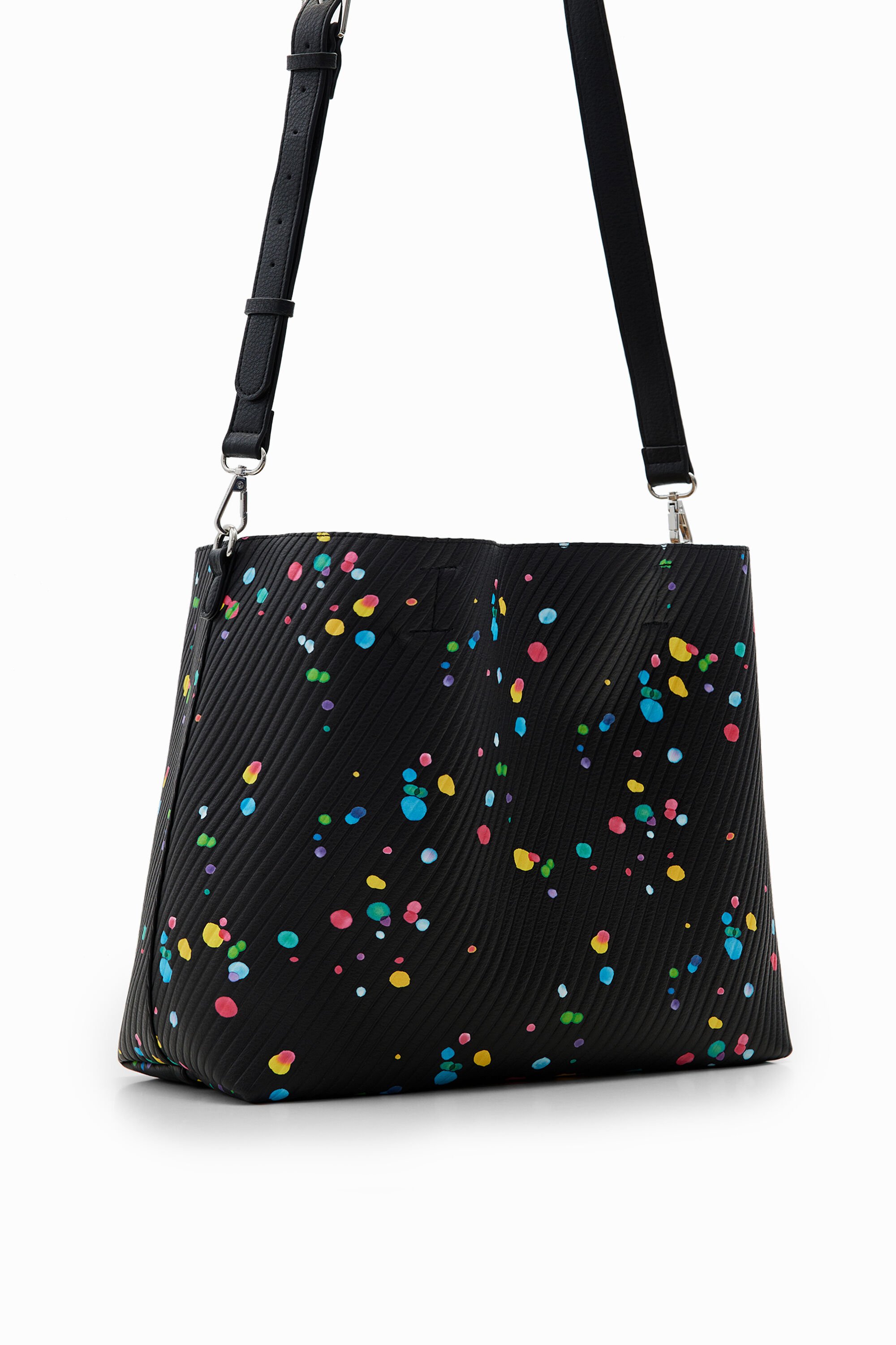 Grand sac shopping gouttes réversible