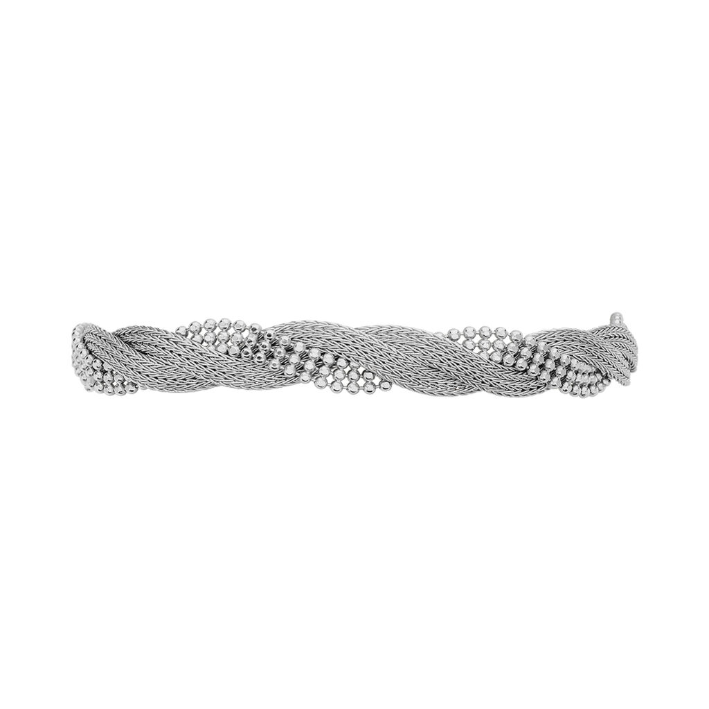 Bracelet Sheridan Argent Blanc