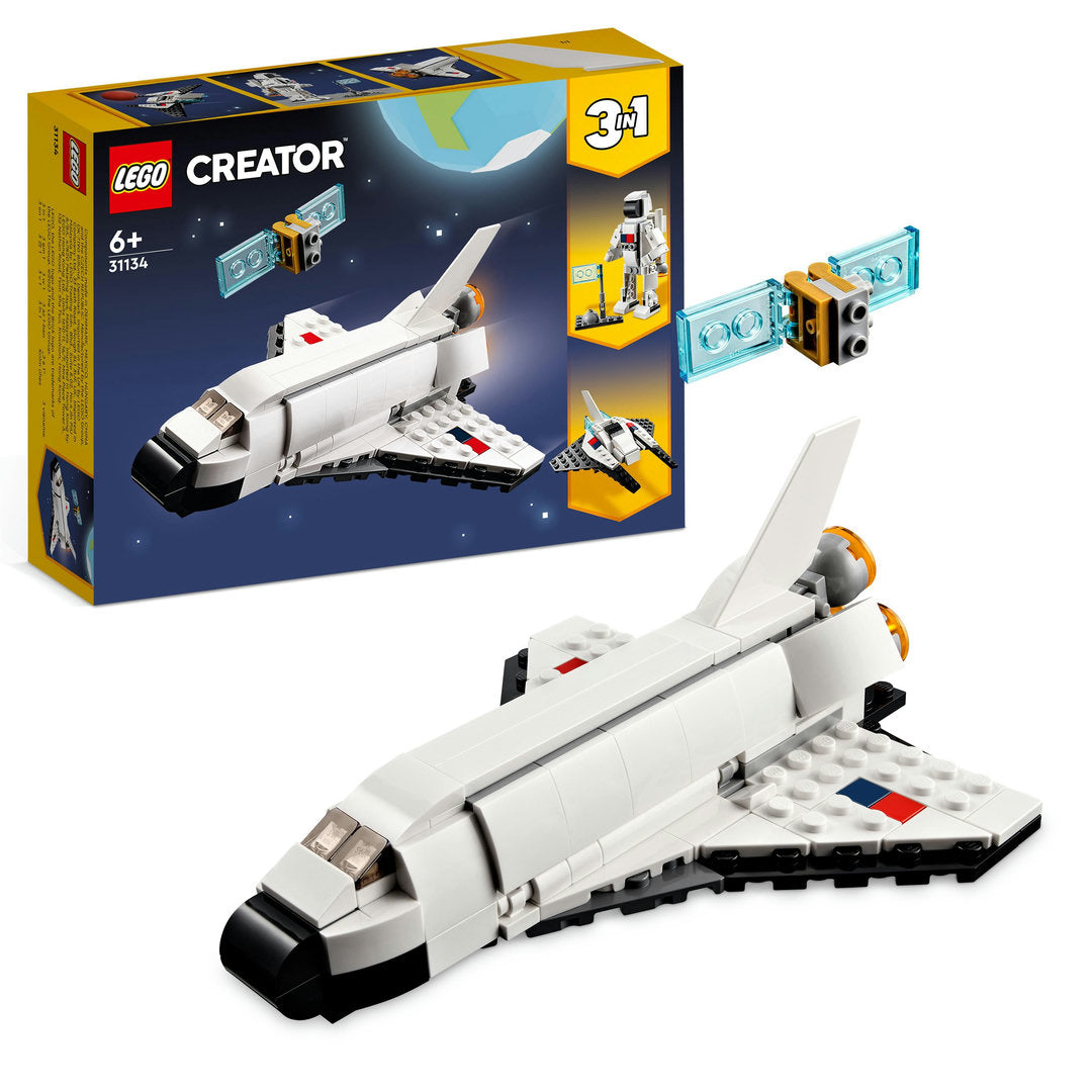 LEGO creator 3-in-1 space shuttle (144 onderdelen)
