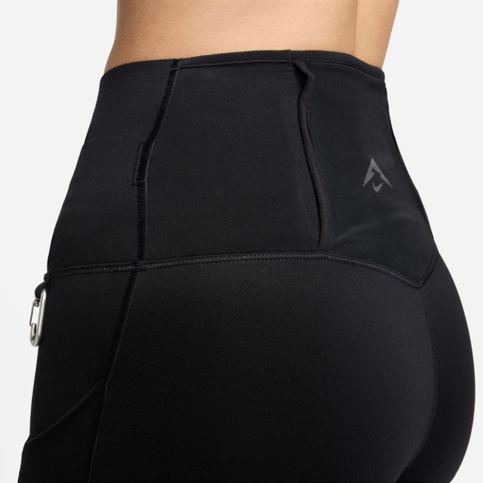 Nike Dame Lange tights Trail Go Tights Sort