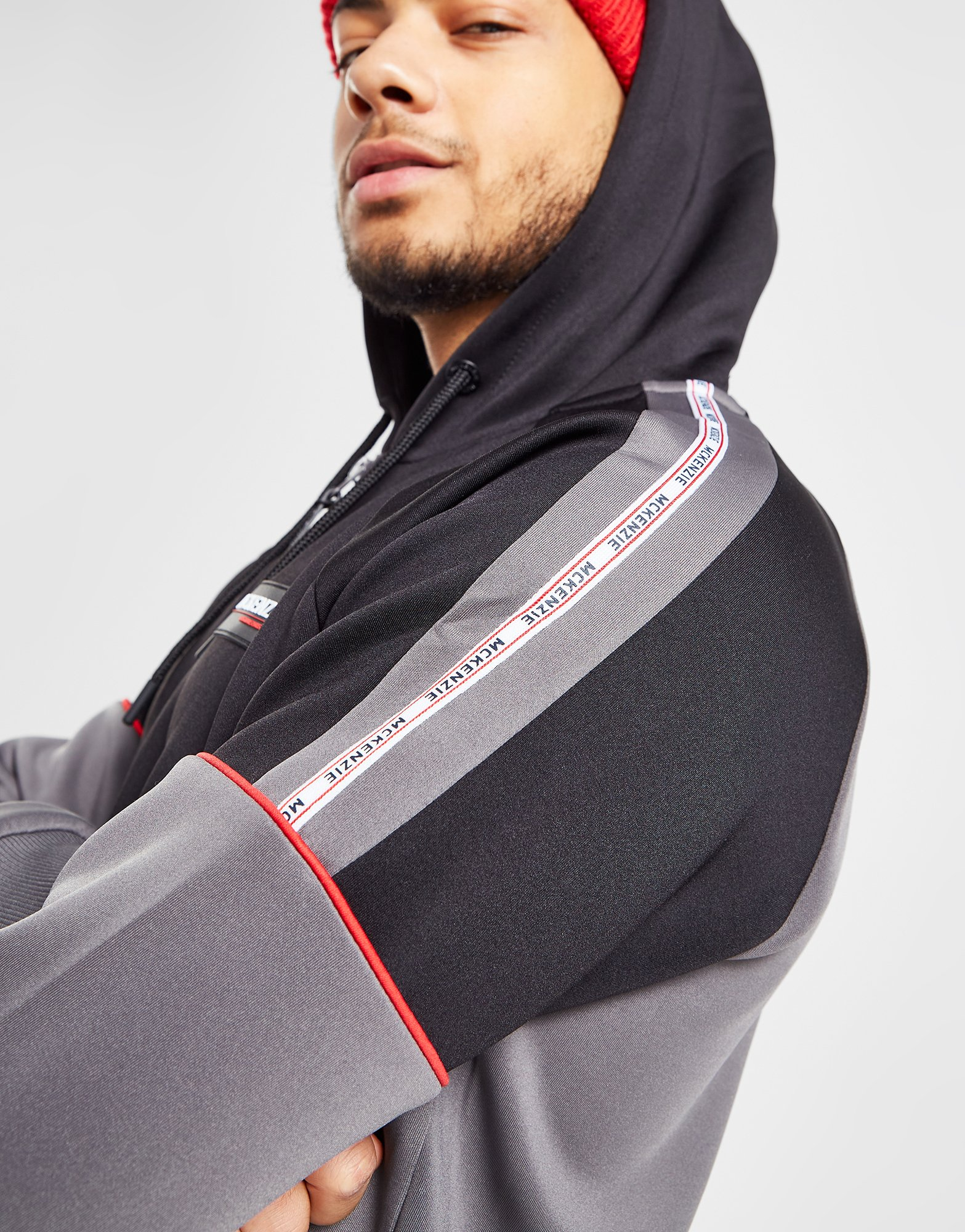 McKenzie Sweat à capuche Donte 2 Zippé Homme