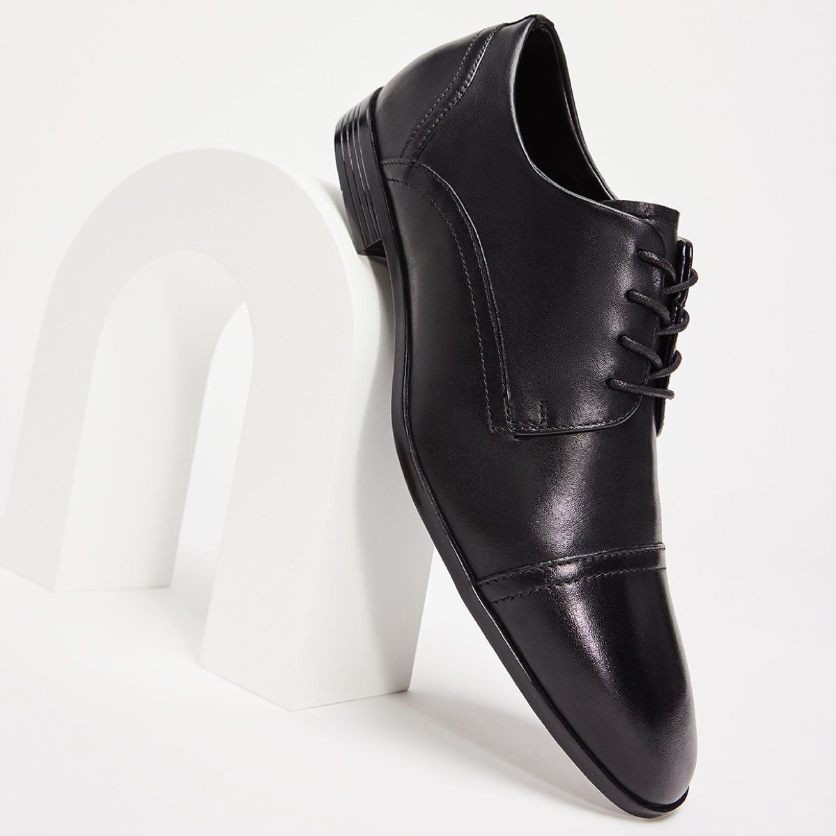Cadigok Black Men Dress Shoes