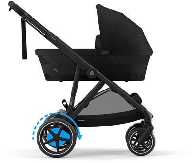 Cybex e-GAZELLE S Sportsvogn, Moon Black/Black