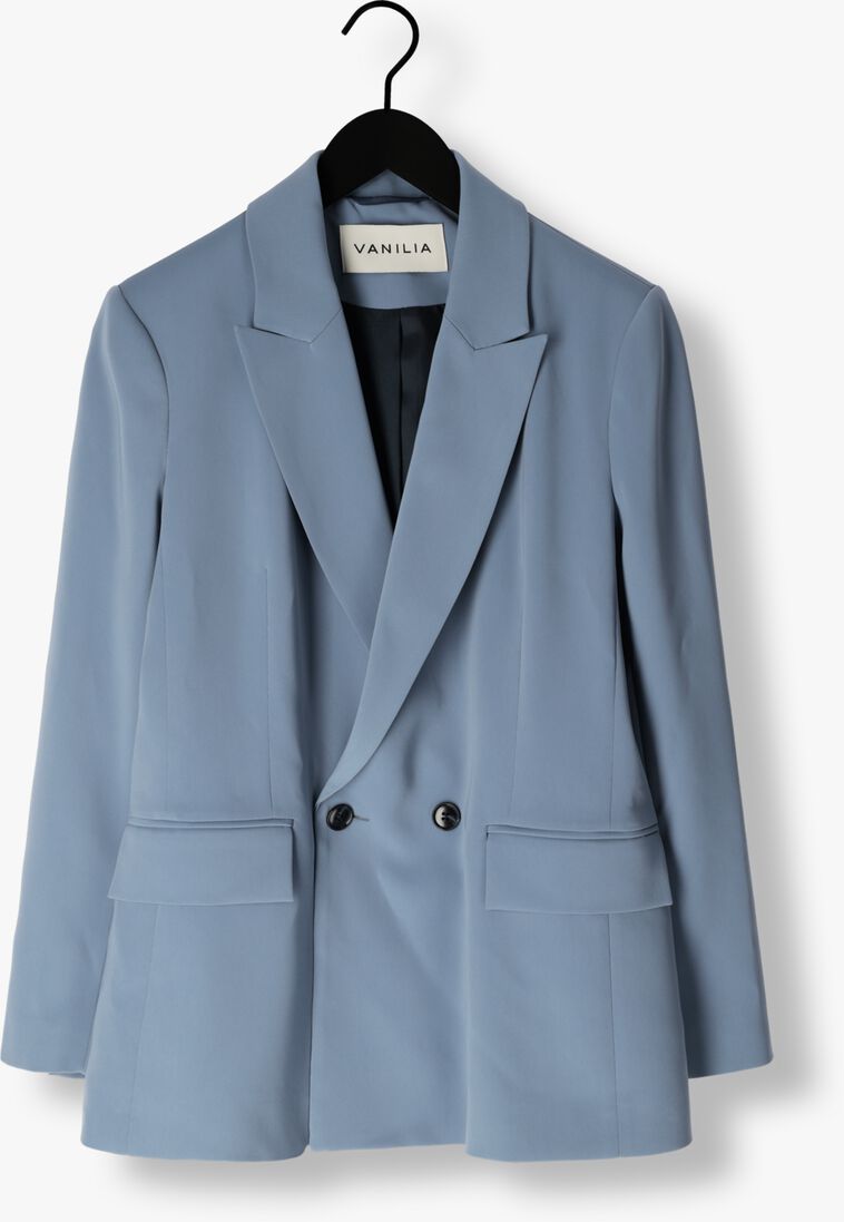 VANILIA blauwe vanilia blazer colbert double clean future