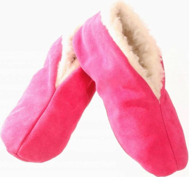 Bernardino - Spaanse Sloffen - Roze - 100% Kwaliteits Suede