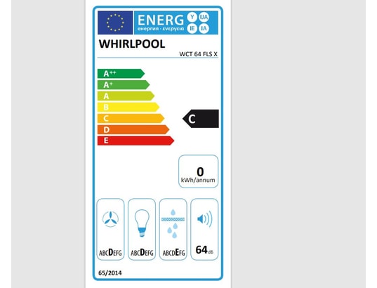 WHIRLPOOL - Groupe filtrant WCT64FLSX Encastrable Inox