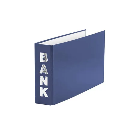 Livepac Office Bankordner 140 x 250 mm, blau, 5 Stück