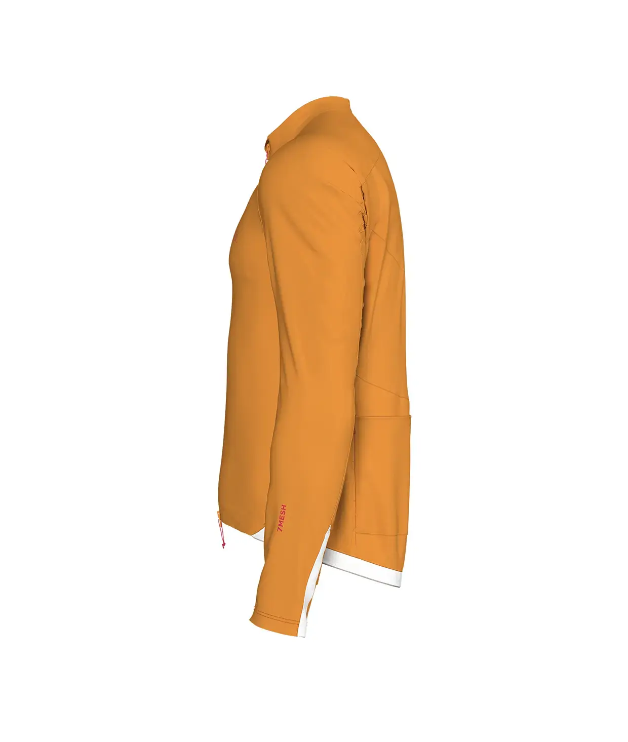 7mesh S2S Fietsshirt Lange Mouwen Oranje Heren