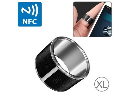 YONIS - Bague Connectée Technoligie Nfc Smartring Bijou High Tech An...