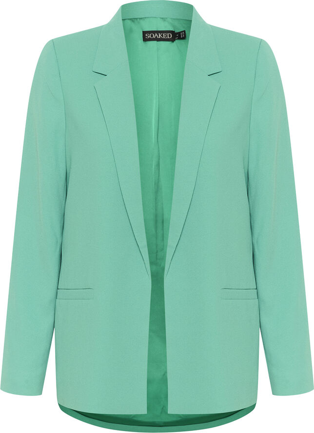 Soaked in Luxury SLShirley Blazer LS Sea green