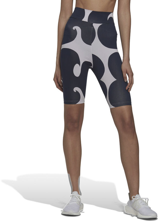 adidas Marimekko Rib cykelshorts Hvid