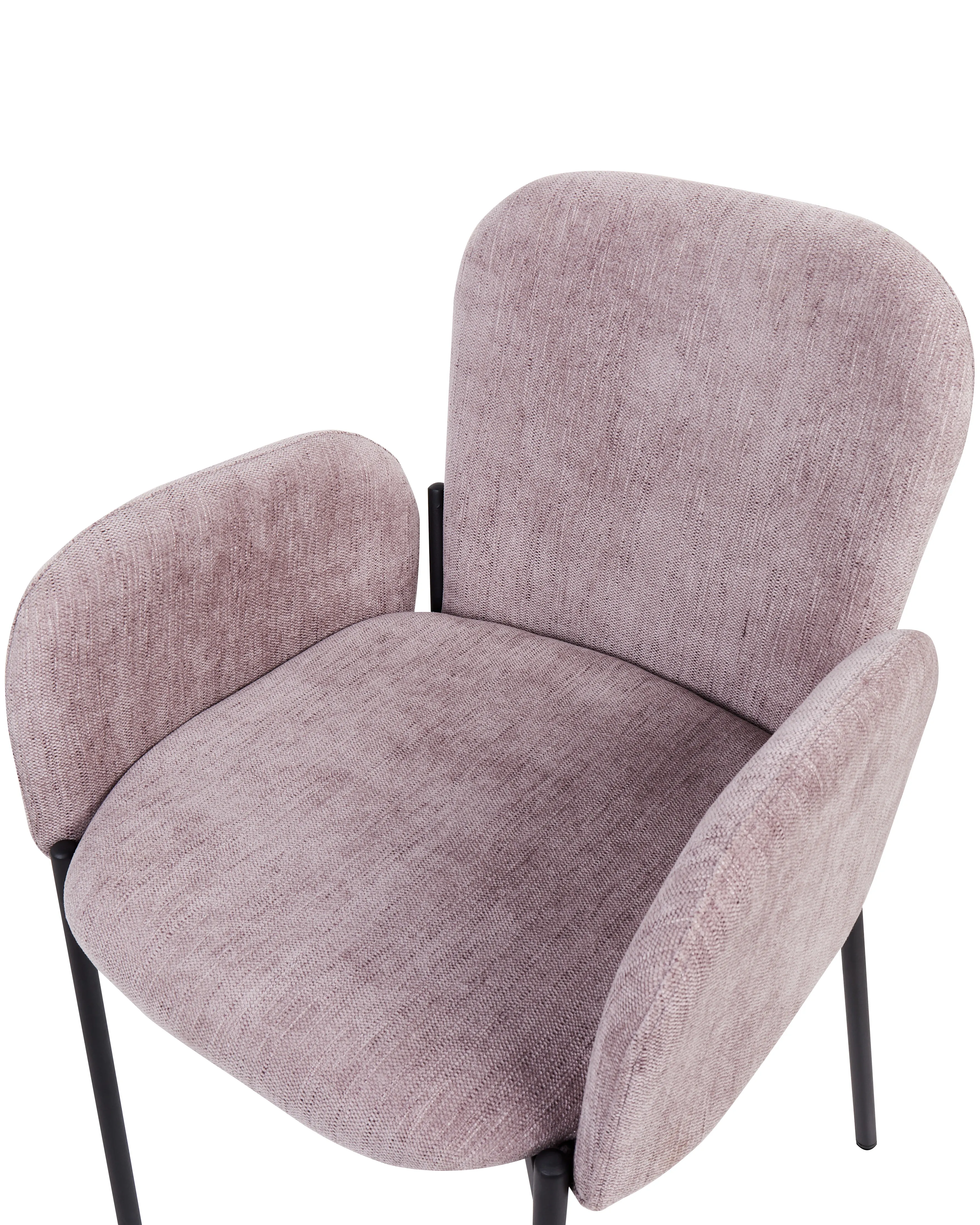 Set van 2 eetkamerstoelen ALBEE Roze