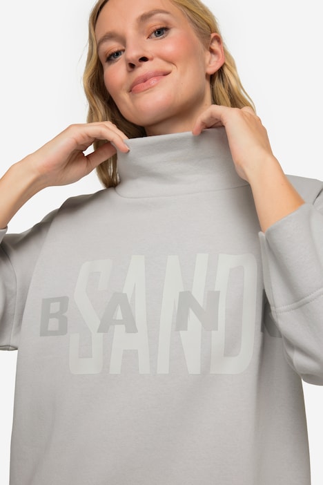 Sweatshirt, oversized, SANDBANK-Druck