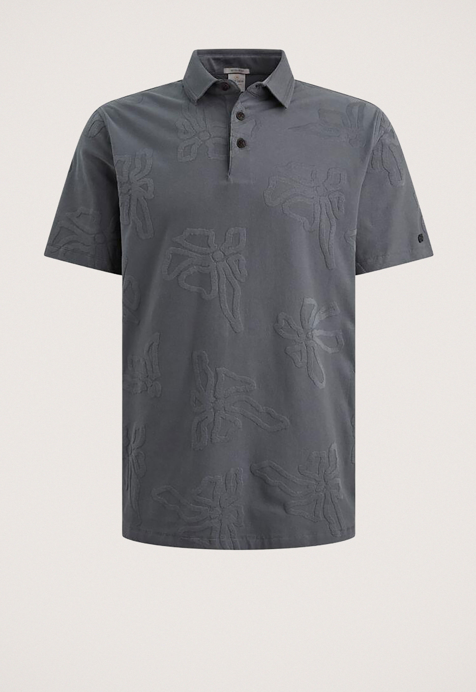 Cast Iron Regular Jacquard Polo
