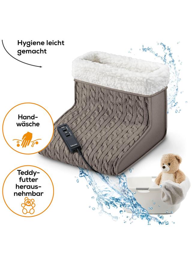 beurer Massage-Fußwärmer, bis Schuhgröße 47