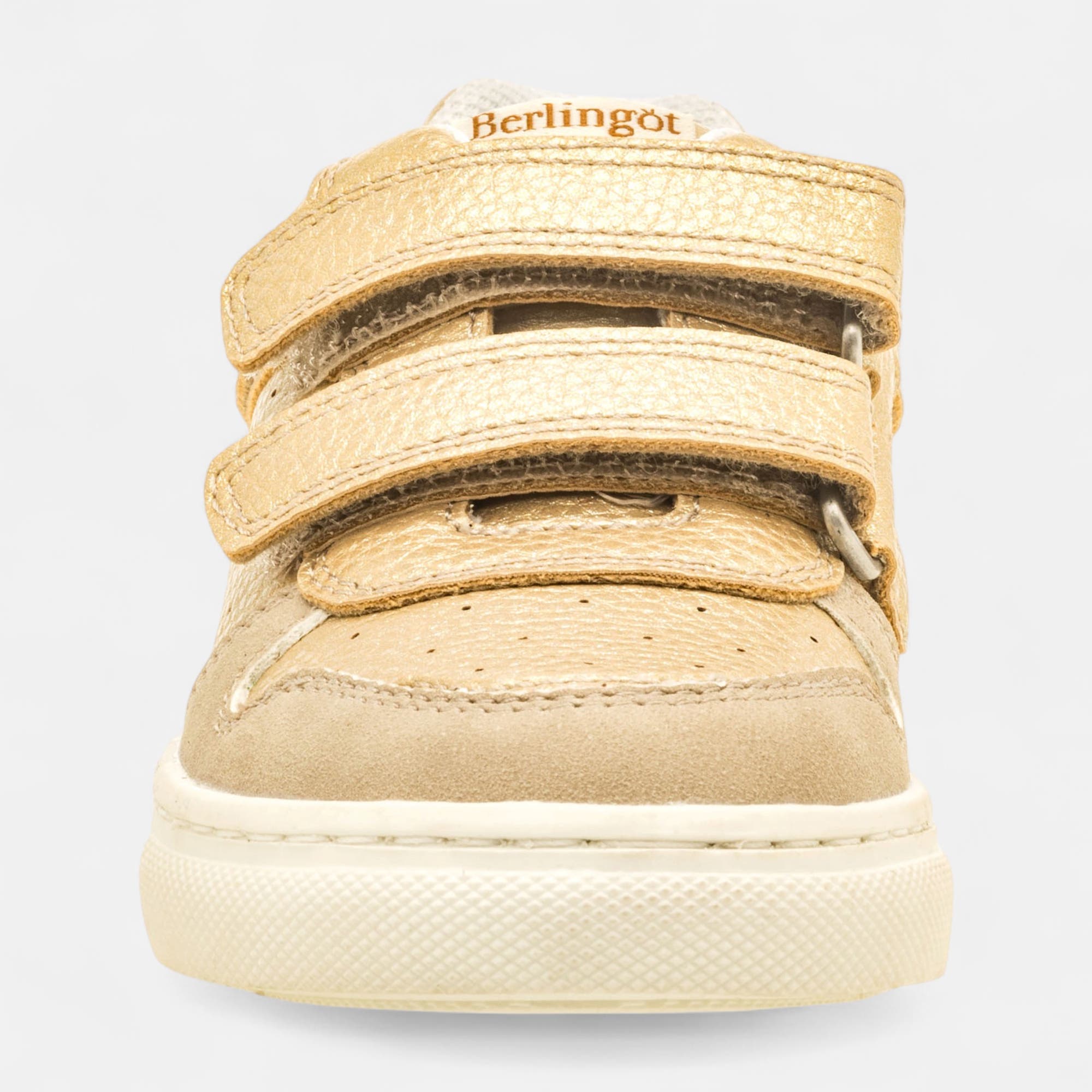 Baskets basses Fille or