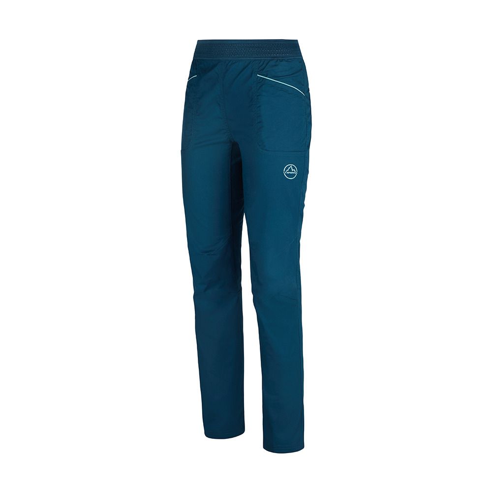 La Sportiva ITACA - Pantalon Femme storm blue/iceberg