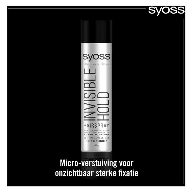 Syoss Invisible Hold Haarspray 400 ML