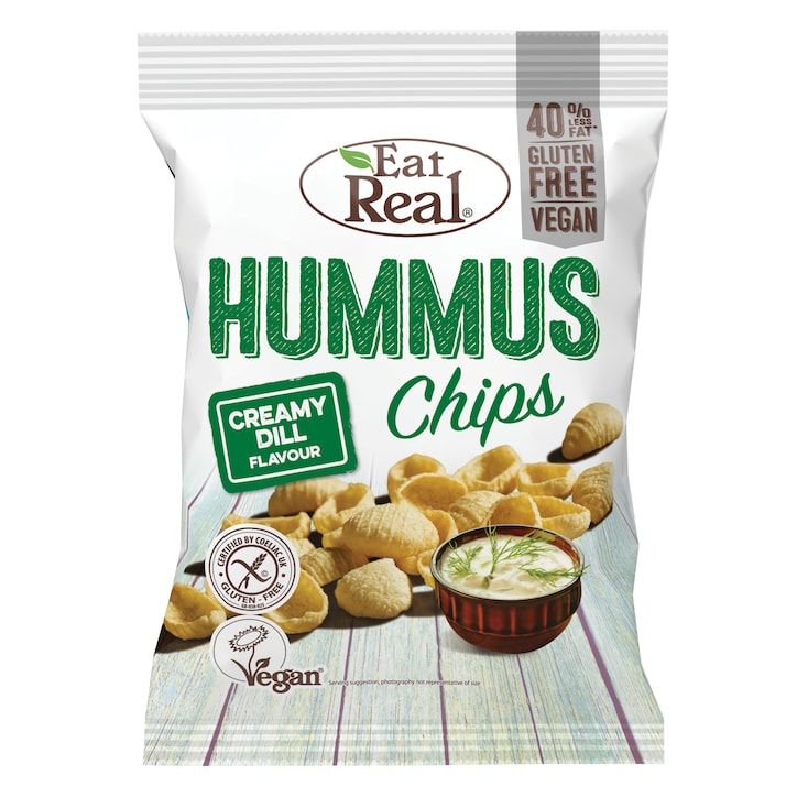 Eat Real Hummus Chips Creamy Dill