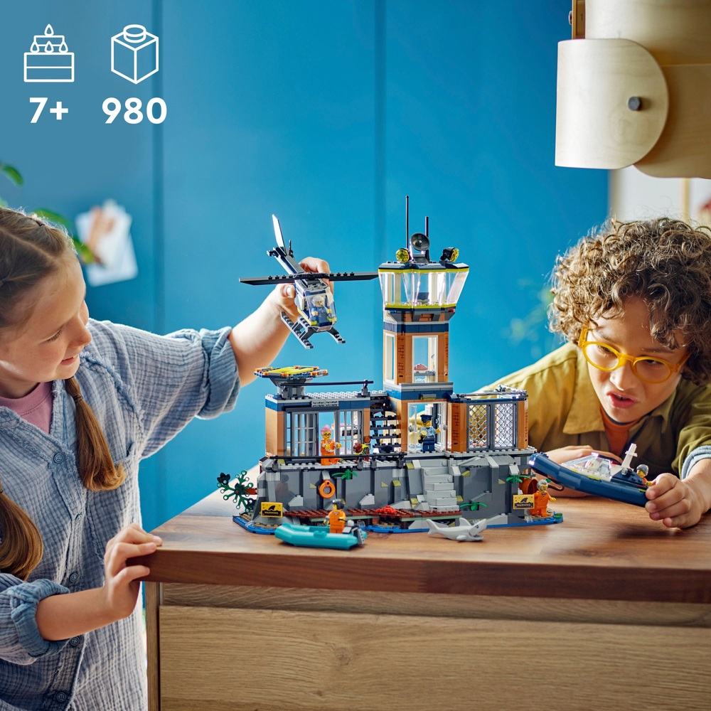 LEGO City 60419 Polizeigefängnisinsel Bauset