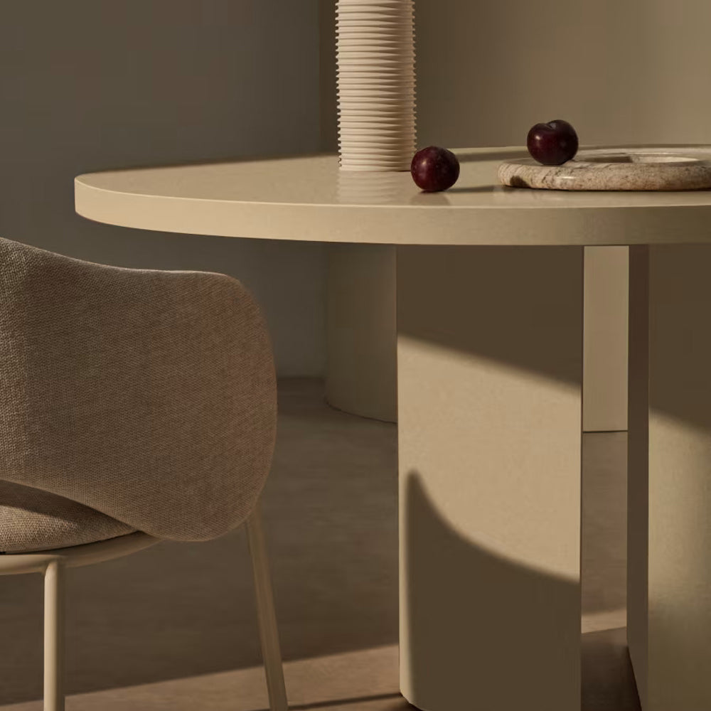 Kave Home Nealy Eettafel Ã 150 cm - Ecru