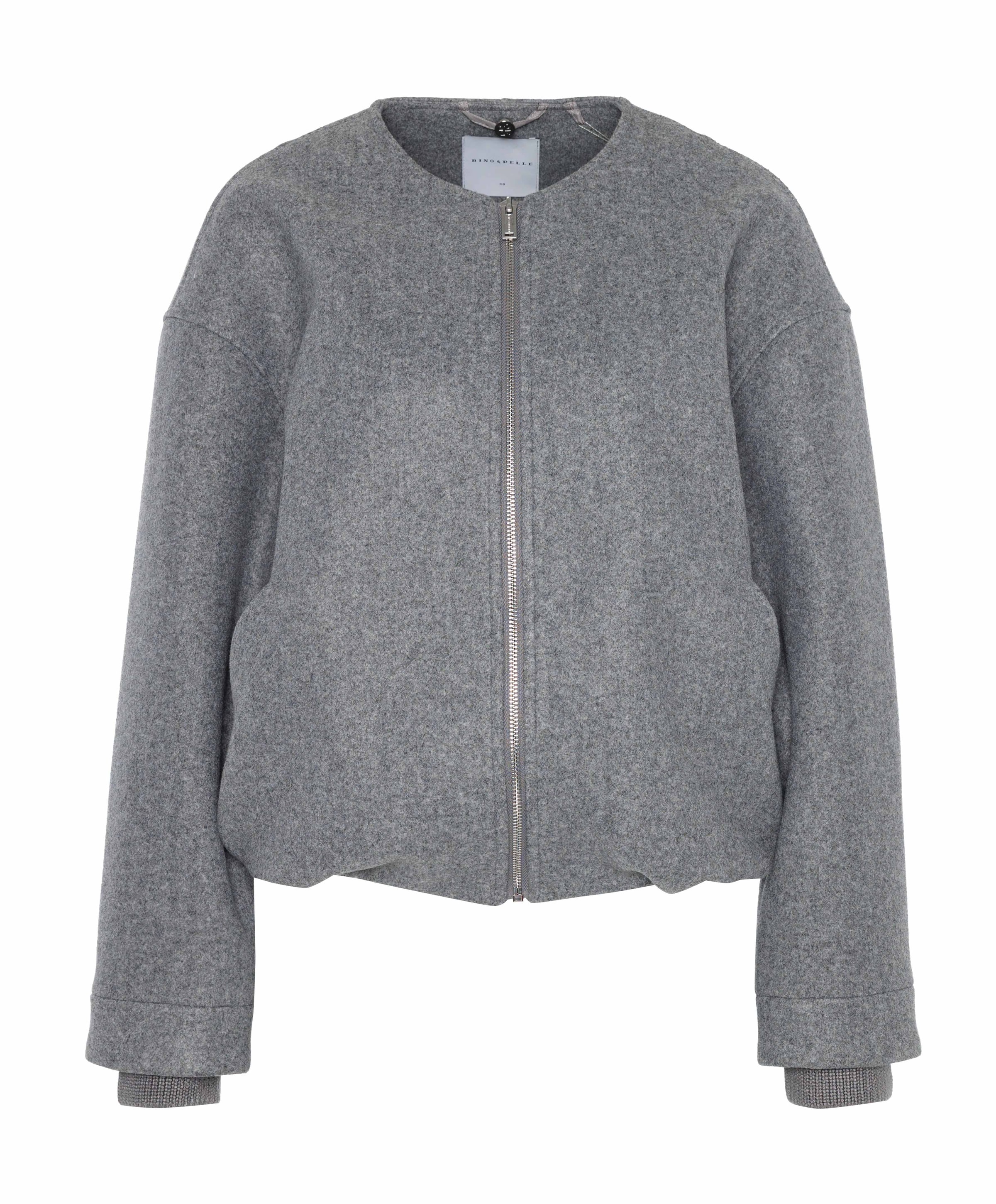 Rino & pelle Dames jas grijs