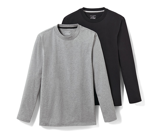 2 Langarmshirts